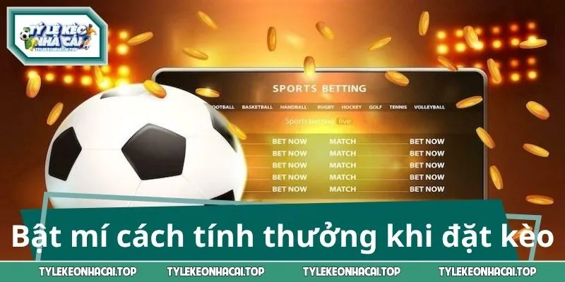 Bật mí cách tính thưởng khi đặt kèo