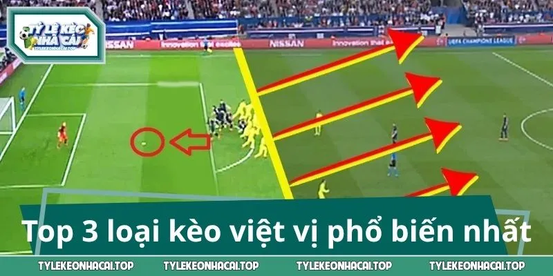 Top 3 loại kèo việt vị phổ biến nhất